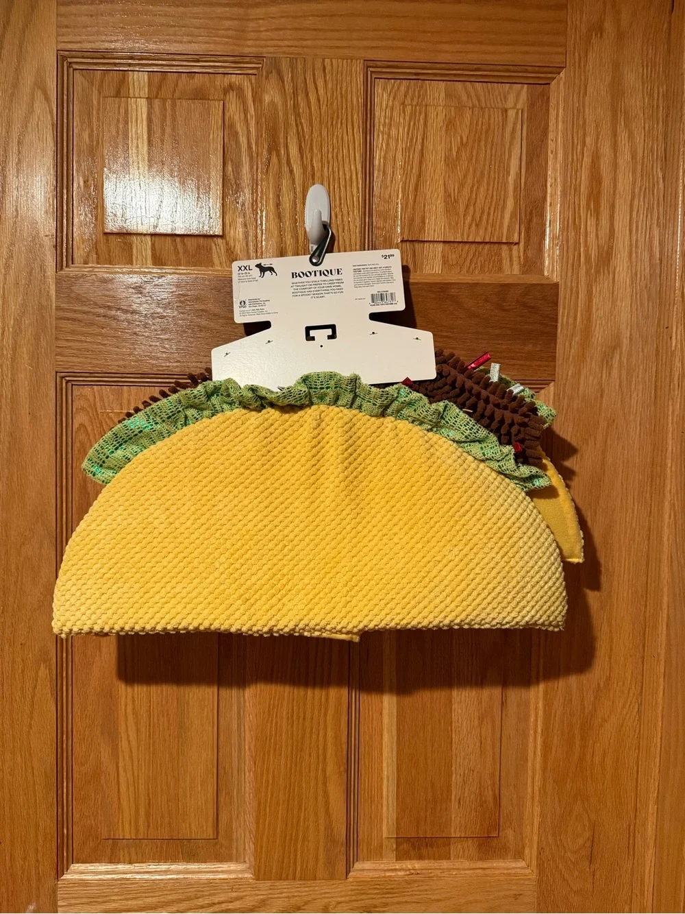 Bootique Yellow Taco Pet Costume for Dogs